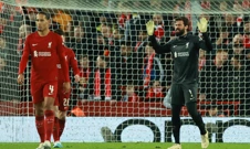 Razočarani vratar Liverpoola Alisson, Foto: Phil Noble/REUTERS