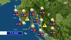 emisija "Vrijeme", Foto: HTV/HRT