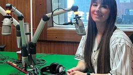 Marina Javorčić u studiju Radio Rijeke