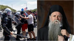 Prosvjed u Cetinju; Joanikije