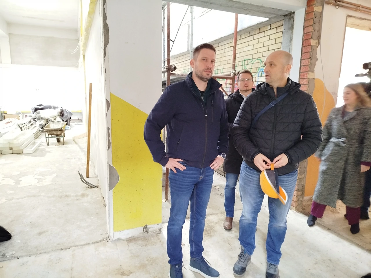 Gradonačelnik Ivan Radić obišao radove na obnovi DV Krijesnica