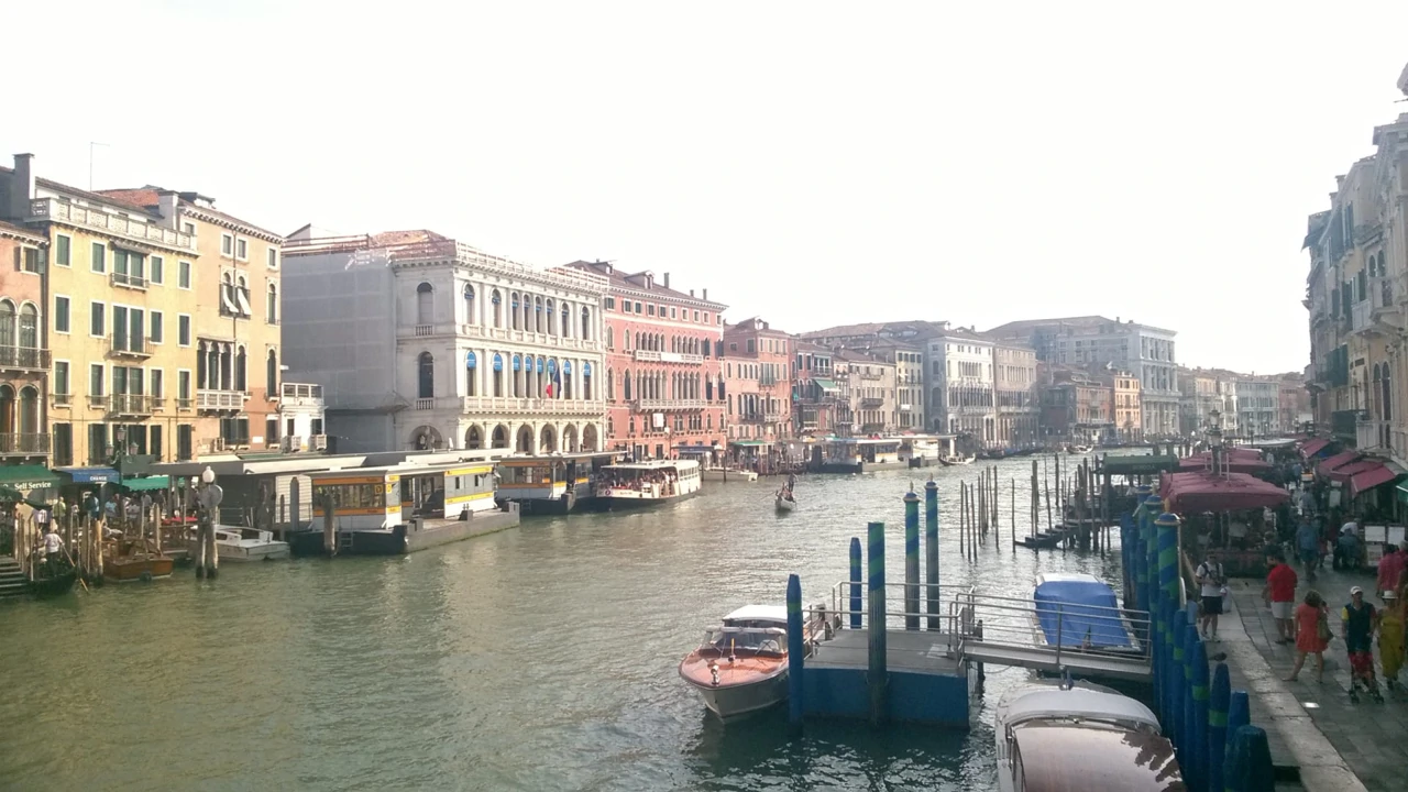 Traumhafte Kulisse der Stadt Venedig auf den Rio Grande (Foto: Tonči Petrić/Stimme Kroatiens)