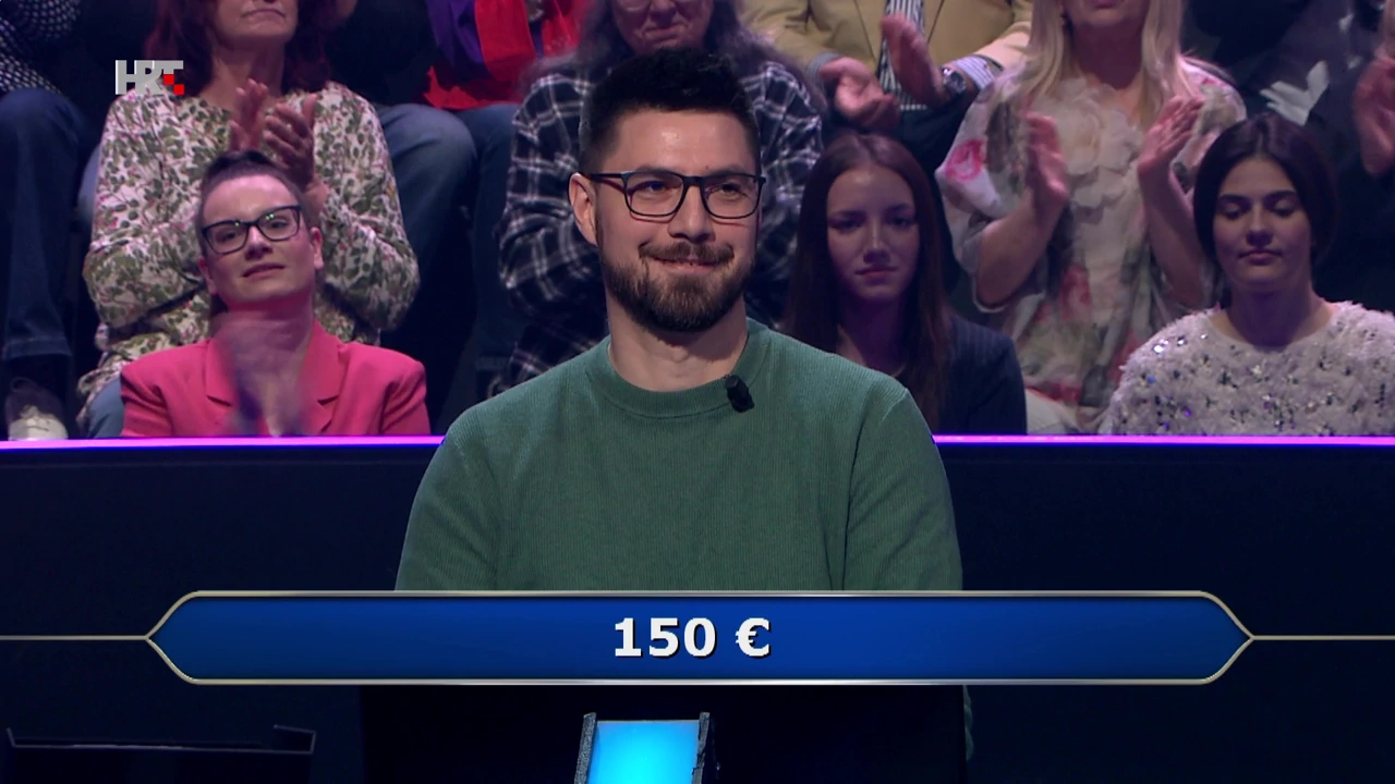 Luku Šimunovića, Foto: Tko želi biti milijunaš?/HRT