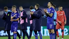 Igrači Dinama nakon remija sa Celticom