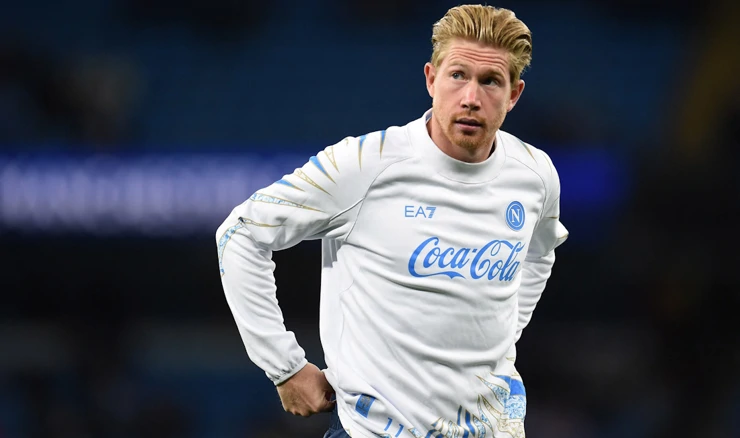 Kevin De Bruyne na Etihadu 