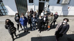 Prosvjed socijalnih radnika "Čujete li našu šutnju?" u Zagrebu
