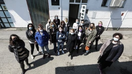 Prosvjed socijalnih radnika "Čujete li našu šutnju?" u Zagrebu