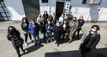 Prosvjed socijalnih radnika "Čujete li našu šutnju?" u Zagrebu