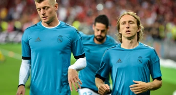 Toni Kroos i Luka Modrić (arhivska fotografija)