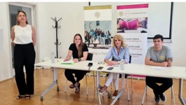 Predstavnici UNIPU-a; Dina Cvek Zubaj, Ksenija Černe, Sanda Rojnić Sinković, Zlatko Nikolić