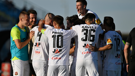 HNK Gorica - NK Slaven Belupo. Marijan Čabraja, slavlje Gorice 