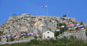 Kninska tvrđava, arhivska fotografija