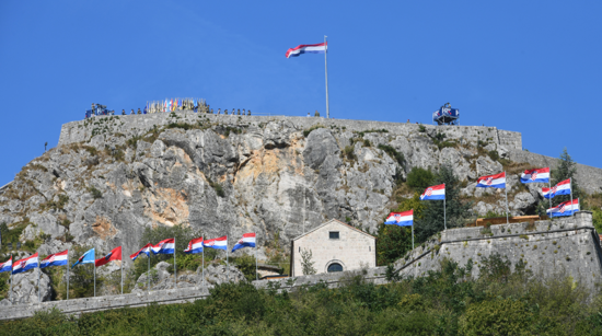 Kninska tvrđava, arhivska fotografija