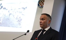 Marijan Kustić na komemoraciji za Ivana Gudelja, Foto: Ivo Čagalj/PIXSELL