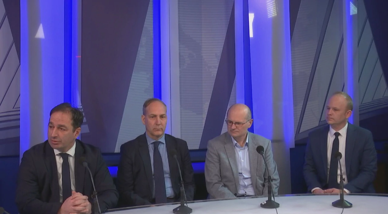 Josip Borić, Stjepo Bartulica, Darko Klasić i Mišel Jakšić