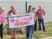 Prosvjed u Podravlju, Foto: Neven Knežević/HRT Radio Osijek