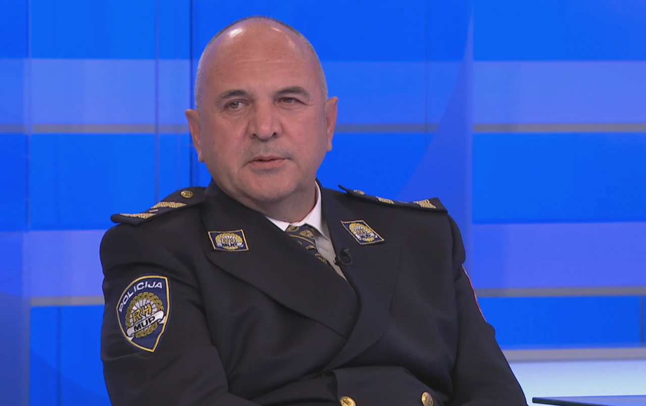 Josip Mataija, voditelj Službe za sigurnost cestovnog prometa MUP-a, Foto: HRT/HTV