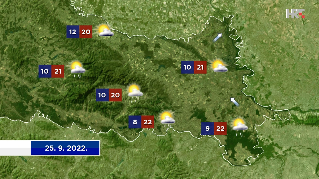 emisija "Vrijeme", Foto: HTV/HRT