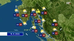 emisija "Vrijeme", Foto: HTV/HRT