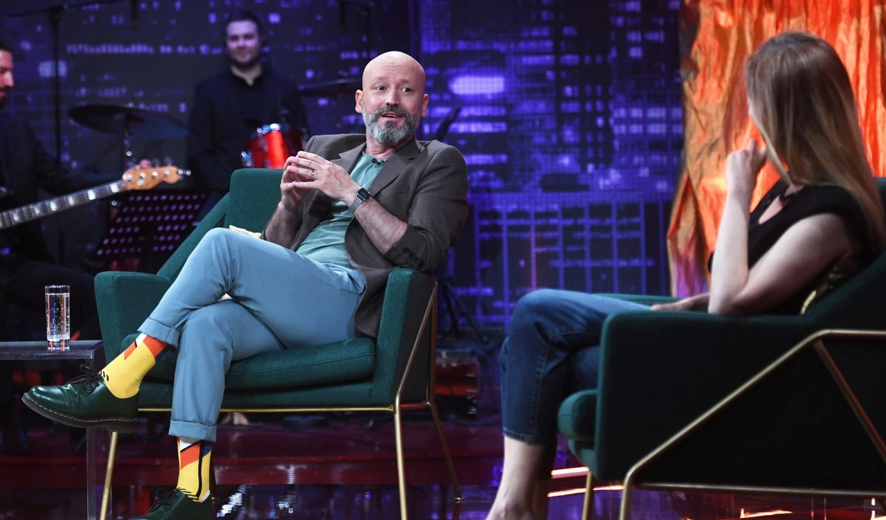 Aljoša Šerić i Nataša Dangubić, Foto: Renato Branđolica/HRT