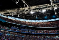 Wembley tijekom polufinala EP-a, Foto: Justin Tallis/Pool via REUTERS