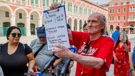 Protesta en Split 