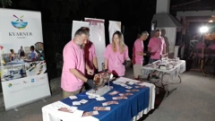 1. Otvoreni kup Hrvatske u rezanju pršuta za novinare , Foto: Vladimir Jurić/Radio Rijeka