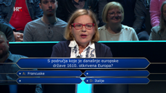 Mirjana Ševo, Foto: Tko želi biti milijunaš?/HRT