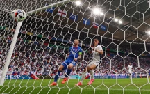 Foden je zabio, ali je gol poništen zbog zaleđa, Foto: Bernadett Szabo/REUTERS