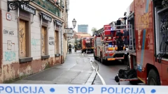 Požar u stanu u centru Zagreba: Hitna prevezla dvije osobe, Foto: Patrik Macek /PIXSELL