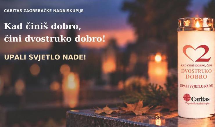 U povodu Svih svetih kreće tradicionalna akcija zagrebačkog Caritasa za potrebite