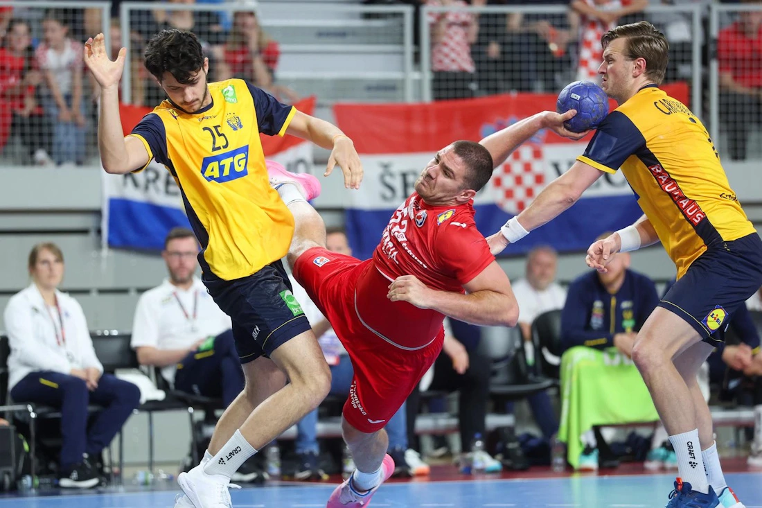 Dvoboj Hrvatske i Švedske, Foto: Sanjin Strukić/PIXSELL
