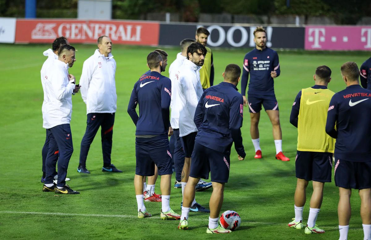 Trening hrvatske nogometne reprezentacije, Foto:  Marin Tironi /PIXSELL