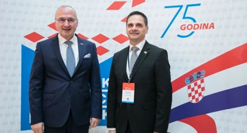 Ministar Gordan Grlić Radman i ravnatelj HMI Zdeslav Milas