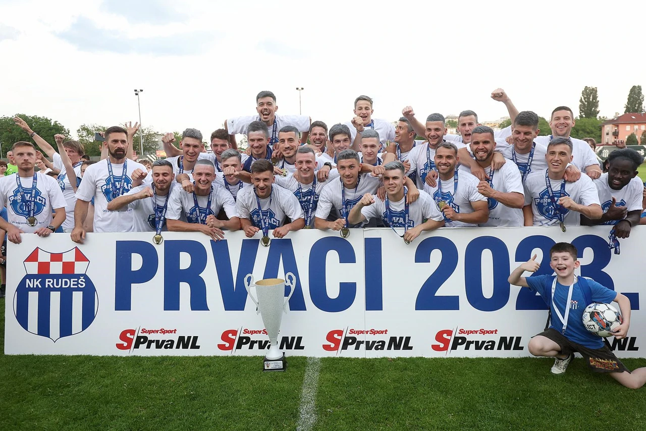 Rudeš prvak SuperSport Prve nogometne lige, Foto: Goran Stanzl/PIXSELL