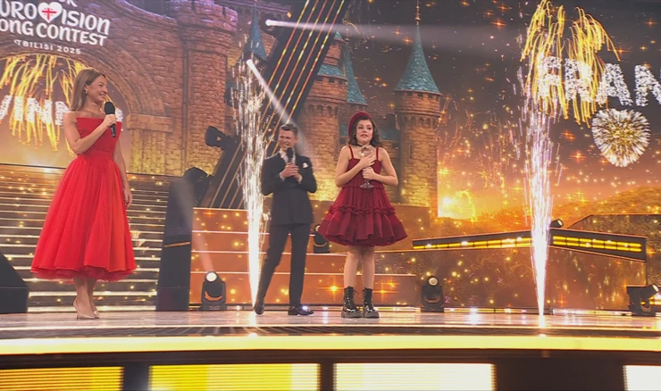 Francuska predstavnica Lou Deleuze pobijedila na Dječjem Eurosongu 2025.