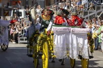  70-tak folklornih skupine prodefiliralo u pjesmi i plesu na 60. Vinkovačkim jesenima, Foto: Davor Javorovic/PIXSELL
