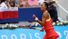 Qinwen Zheng u finalu OI-ja, Foto: Violeta Santos Moura/REUTERS