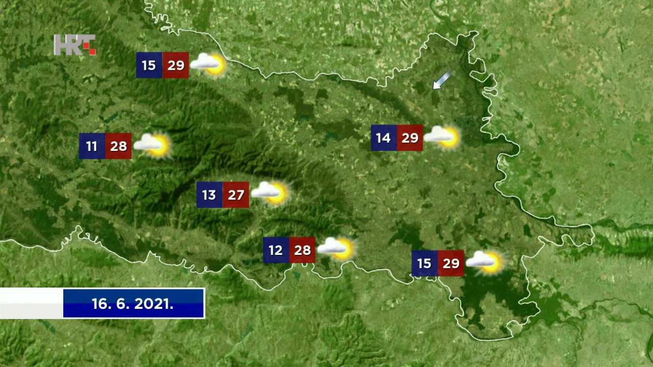 Vrijeme, Foto: HTV/HRT