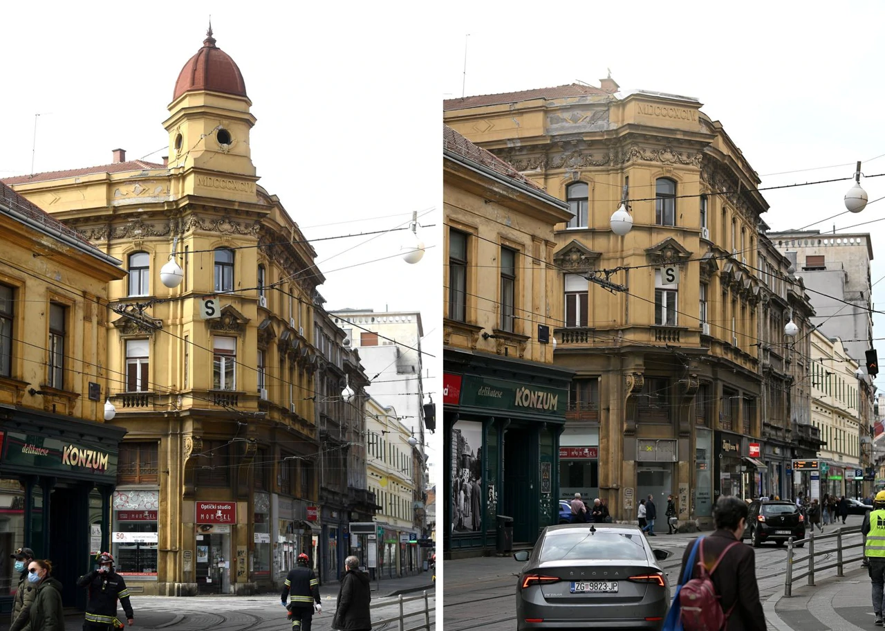 Godišnjica zagrebačkog potresa, Foto: Marko Lukunic /PIXSELL