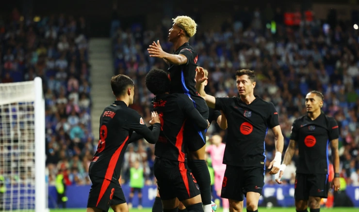 Slavlje igrača Barcelone 