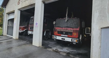 Požar u vatrogasnom domu općine Brestovac