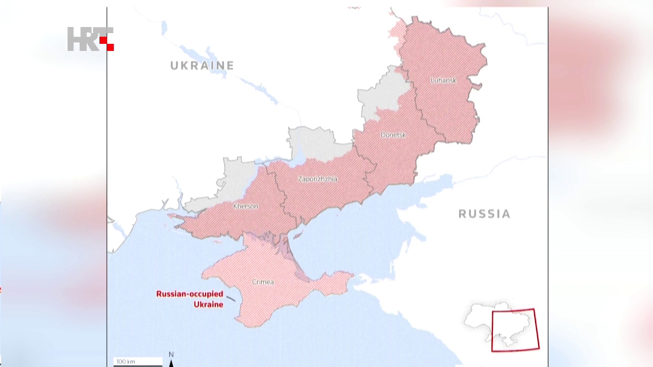 Putin kaže da Rusija želi kontrolu nad Donbasom