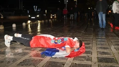 Makarska: Slavlje navijača nakon osvojene brončane medalje na Svjetskom prvenstvu 