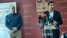 gradonačelnik T. Šuta i K. Budiša iz tvrtke UHY savjetovanje 