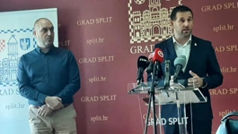 gradonačelnik T. Šuta i K. Budiša iz tvrtke UHY savjetovanje 