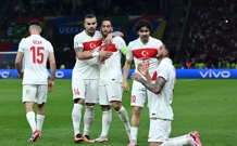 Slavlje turskih nogometaša nakon pogotka, Foto: Annegret Hilse/REUTERS