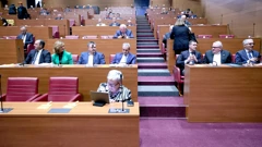 MPs in Parliament