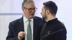 Keir Starmer i Volodimir Zelenski, arhivska fotografija