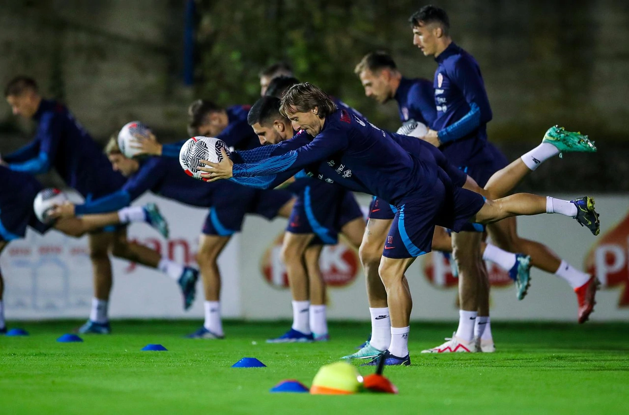 Vatreni odradili trening na Hitrec-Kacianu